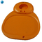Pp-Douaneinjectie het Vormen Oranje Baby Toy With Audio